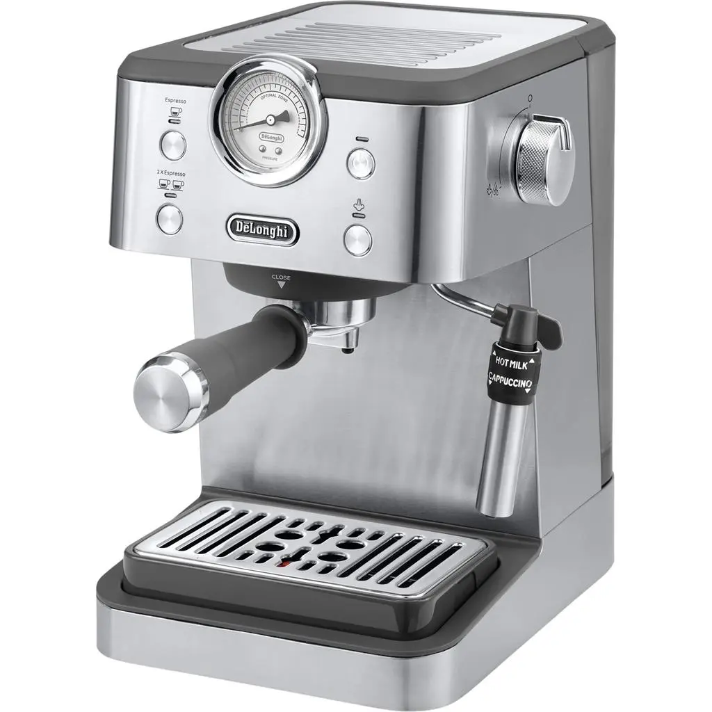 Электрокофеварка Delonghi EM450.M, серебристый