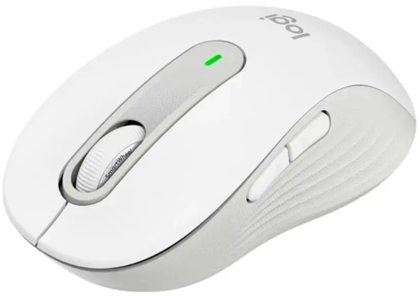 Mouse Logitech M650 L Signature, alb