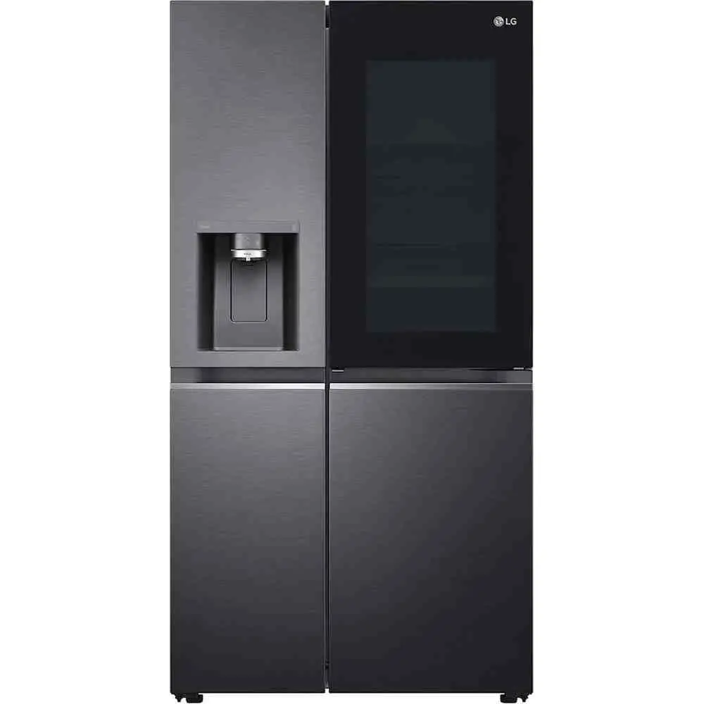 Frigider LG GSXV90MCDE, negru/inox pe tehnoparc.md Frigider LG GSXV90MCDE, negru/inox