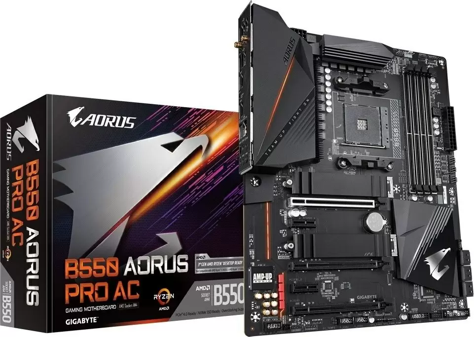 Placă de bază Gigabyte B550 Aorus PRO AC 1.0