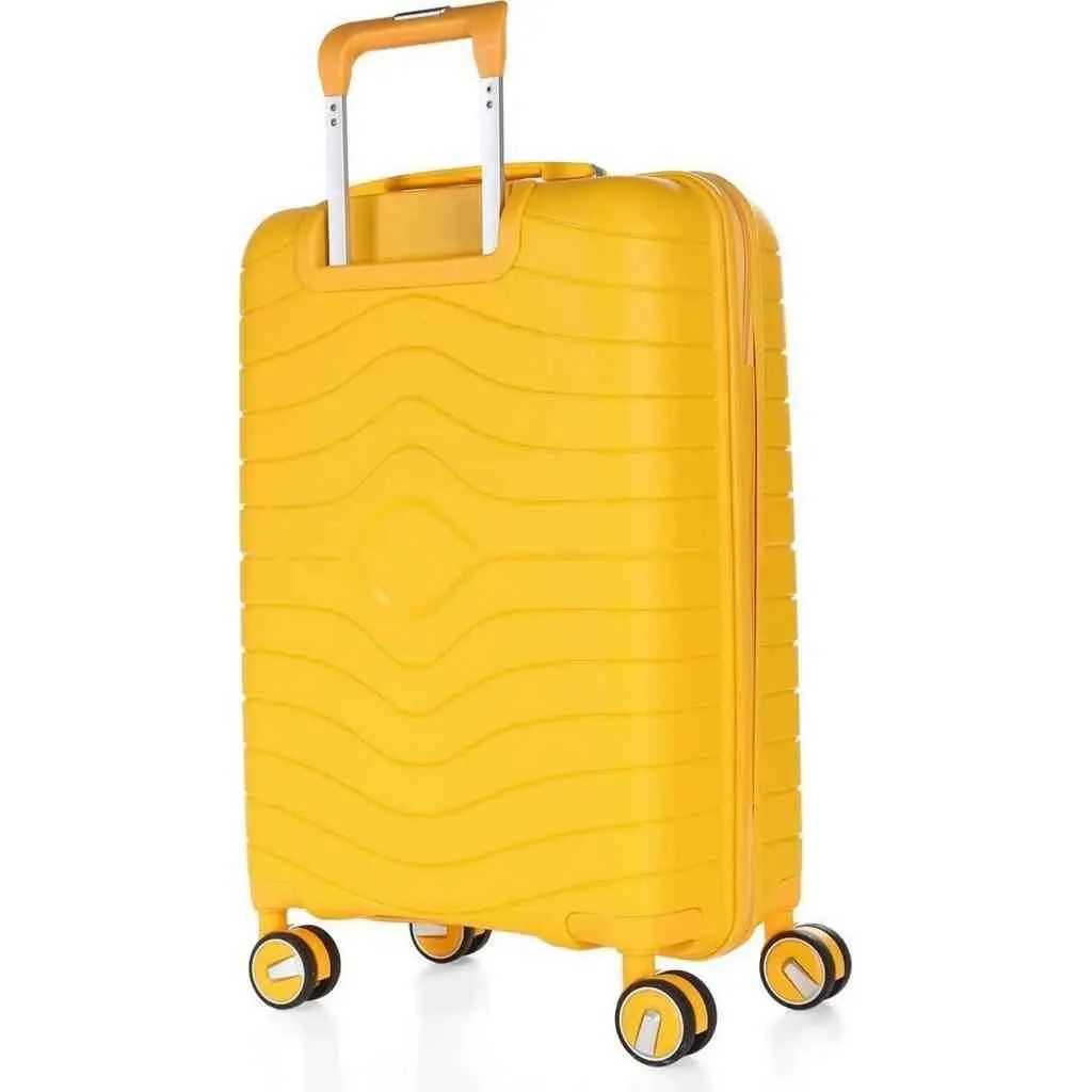 Чемодан CCS 5242 S, желтый