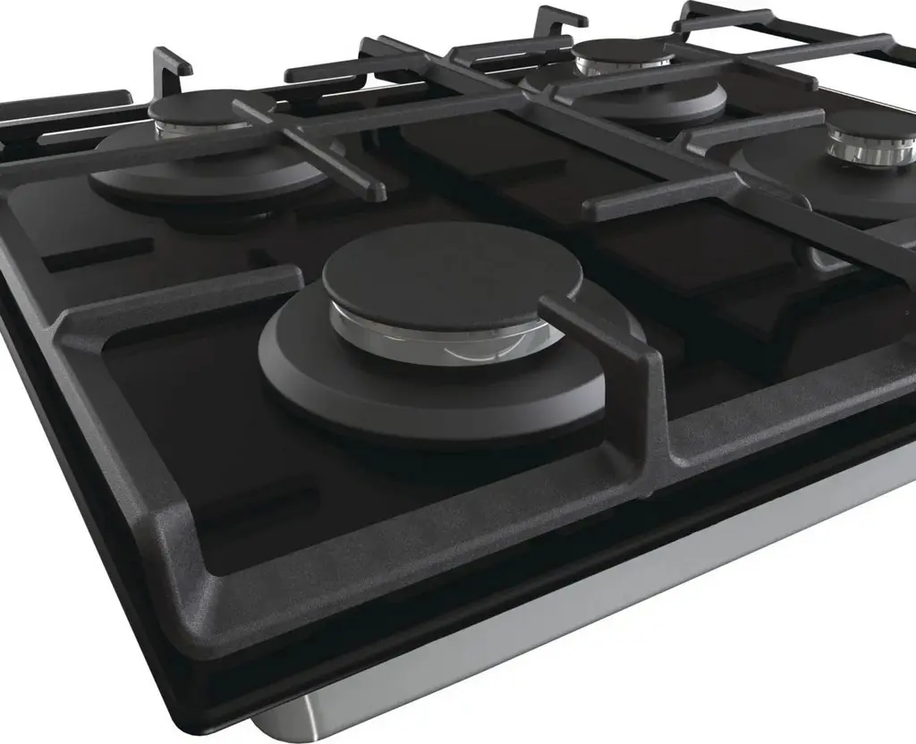 Газовая панель Gorenje GT 641 EXB, черный на tehnoparc.md Газовая панель Gorenje GT 641 EXB, черный