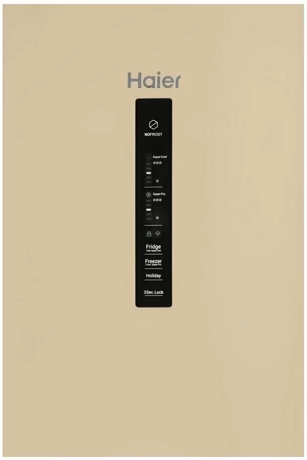 Frigider Haier CEF537AGG, auriu