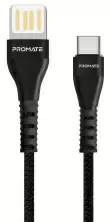 Cablu USB Promate VigoRay-C 1.2m, negru