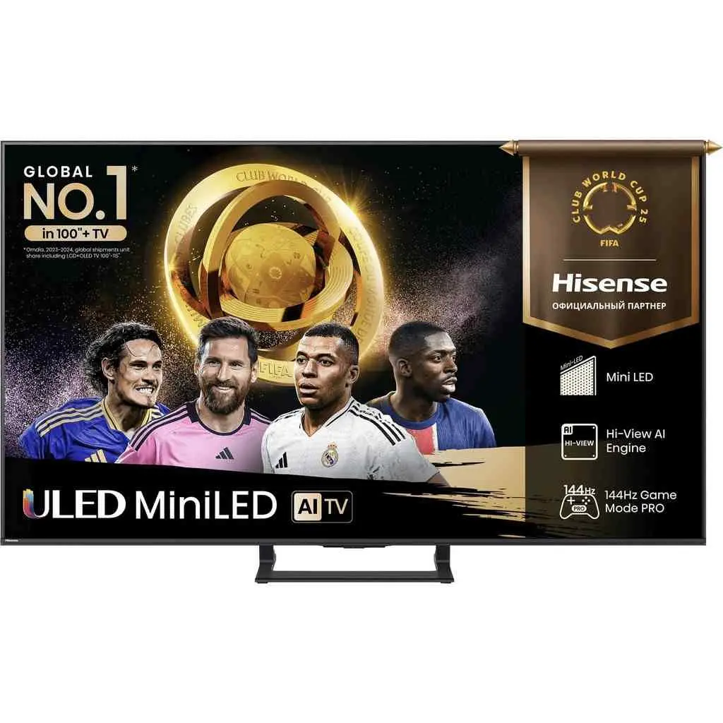 Телевизор Hisense 75E8Q, черный