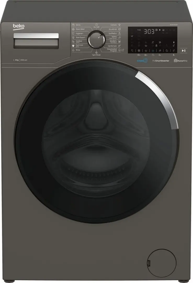 Maşină de spălat rufe Beko WUE8736XCM, gri