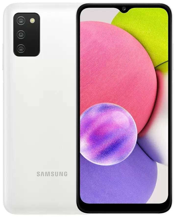 Smartphone Samsung SM-A037 Galaxy A03s 4GB/64GB, alb