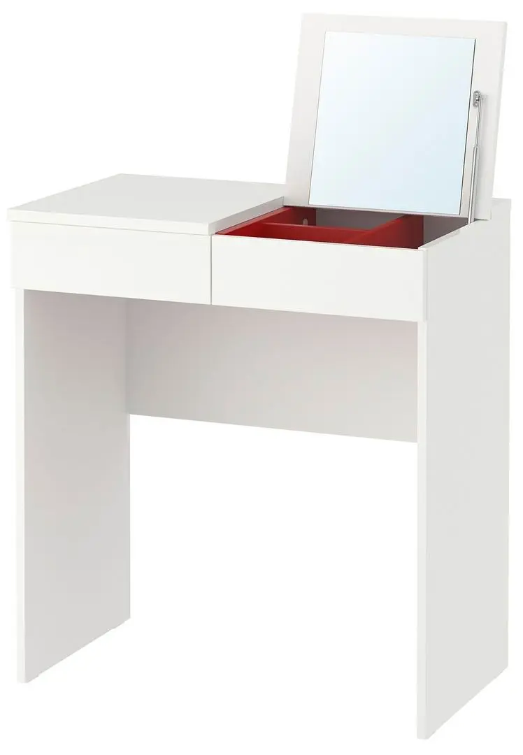 Masă de toaletă IKEA Brimnes 70x42cm, alb