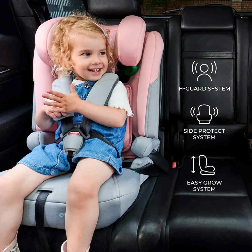 Детское автокресло KinderKraft I-Comfy i-Size, серый