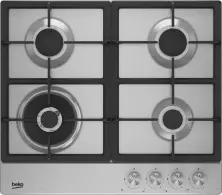 Газовая панель Beko HIAW64225SX, нержавеющая сталь