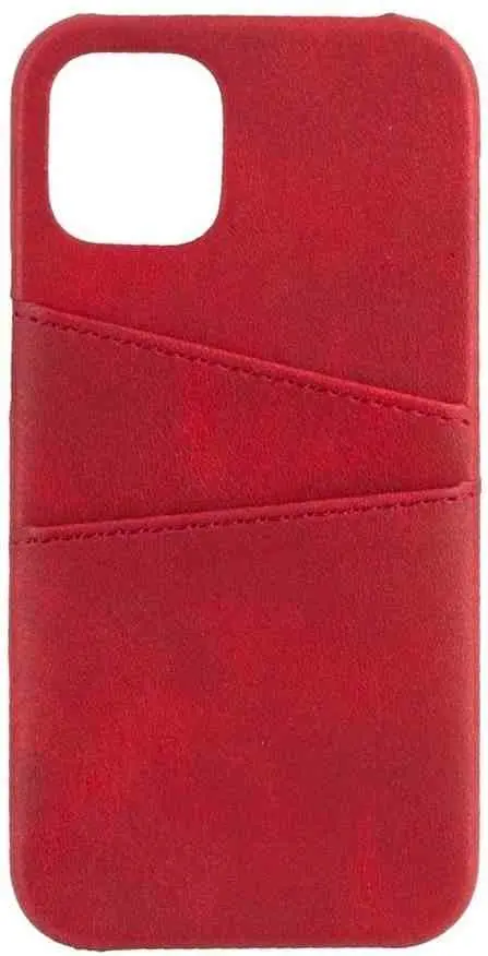 Чехол Helmet Case Leather with Pocket iPhone 11 Pro Max (HMT-CLIP11PMWPRD), красный