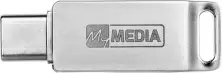 USB-флешка MyMedia MyDual 64ГБ, серебристый