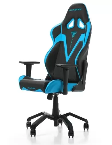 Scaun de birou DXRacer GC-V03-NB, negru/albastru