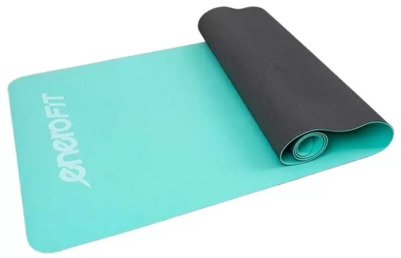 Covoraș pentru yoga Enero Fitness Yoga Mat (1040592), mentă/gri