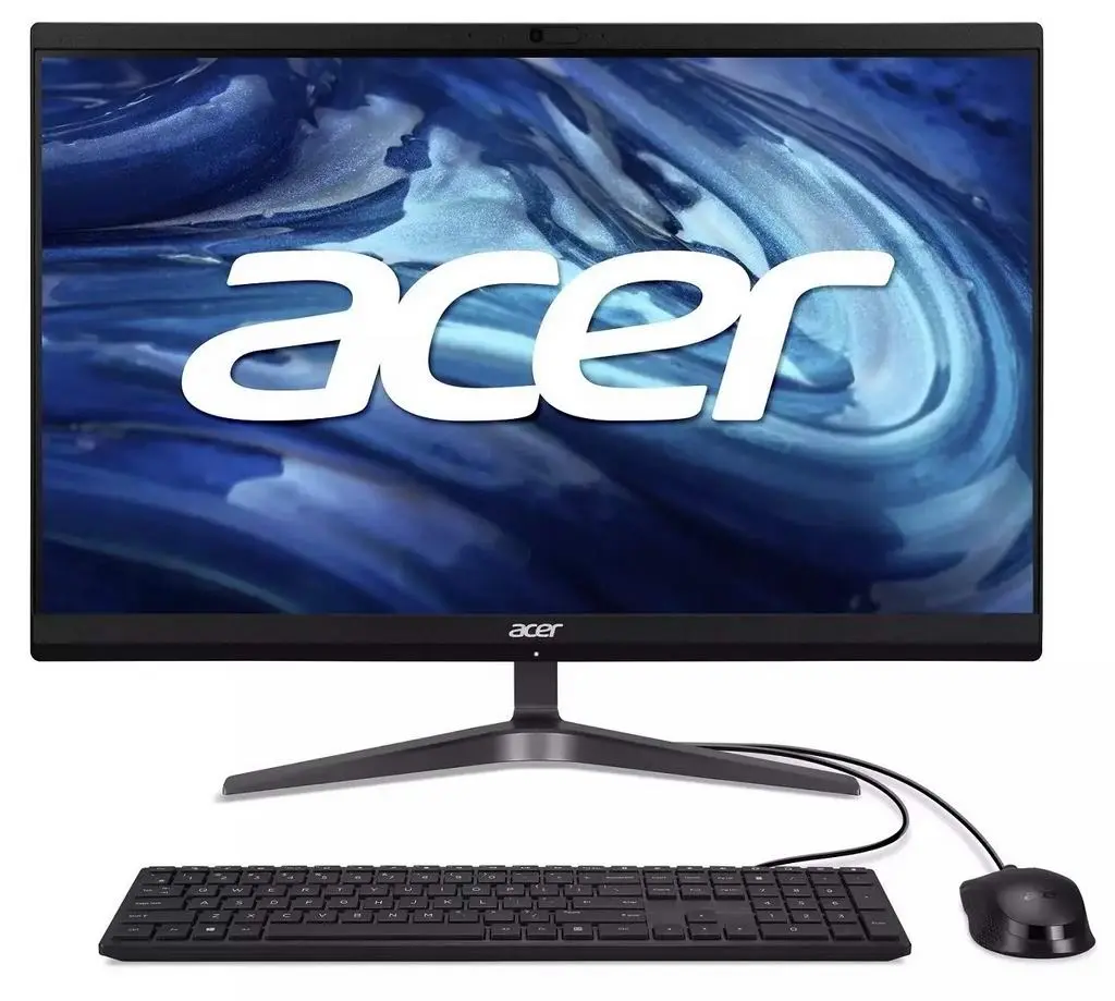 All-in-One Acer Veriton Z2514G (23.8/FHD/Core i3-1315U/8GB/256GB/Intel Iris Xe/Win11Pro), negru