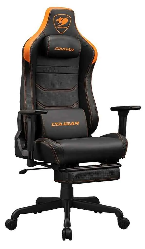 Геймерское кресло Cougar Armor EVO S, черный/оранжевый