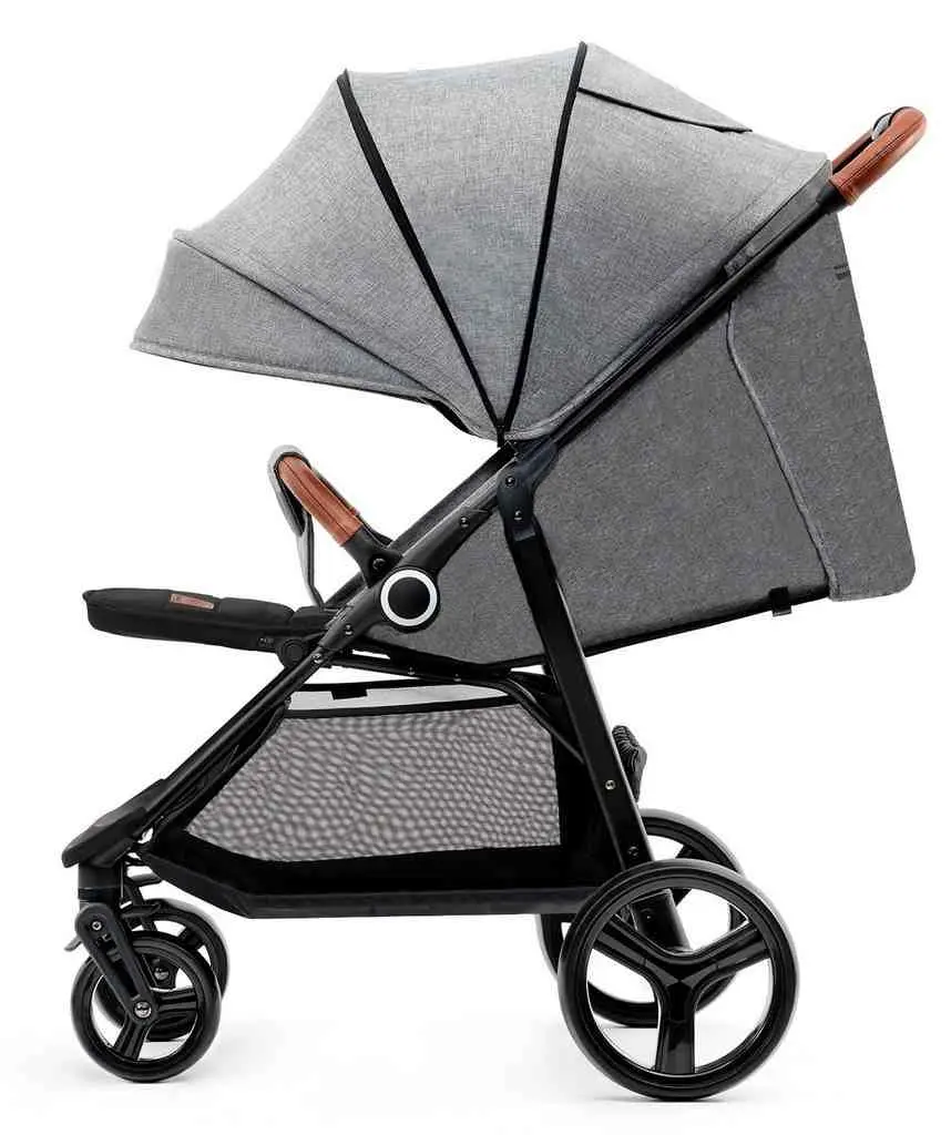 Коляска KinderKraft Grande Plus, серый