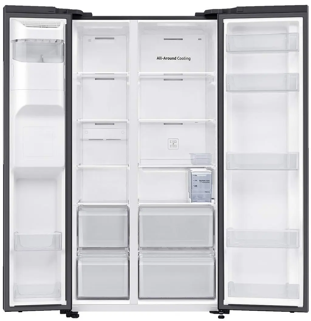 Холодильник Samsung RS64DG5303B1UA, черный