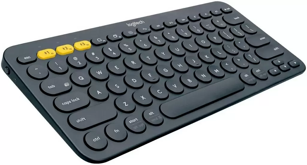 Tastatură Logitech K380 Multi-Device Bluetooth Keyboard, gri