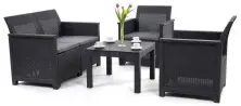 Набор садовой мебели Keter Elodie 2 Set, графит