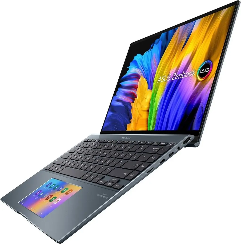 Laptop Asus Zenbook 14X UX5400EG (14"/4K/Core i7-1165G7/16GB/1TB/GeForce MX450 2GB/Win11), gri