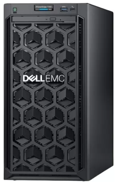 Сервер Dell PowerEdge T140 ToweR (E-2224/16GB/1TB), черный