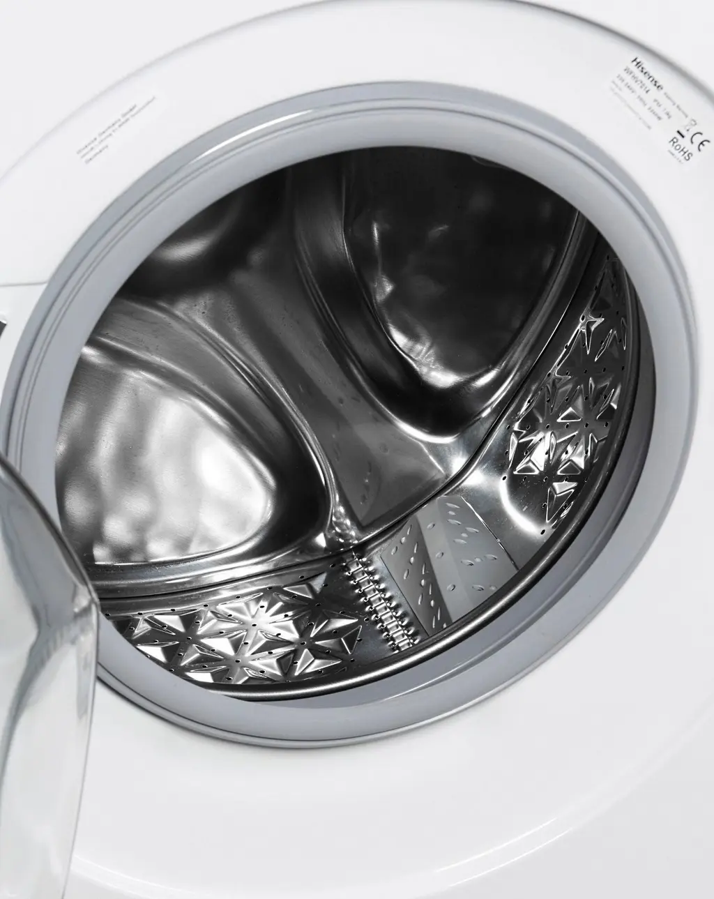Maşină de spălat rufe Hisense WFHV7014, alb