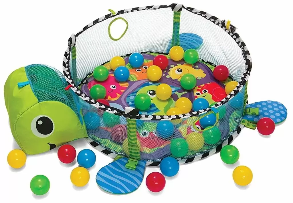 Covor de joc pentru copii LeanToys Turtle 1605, color