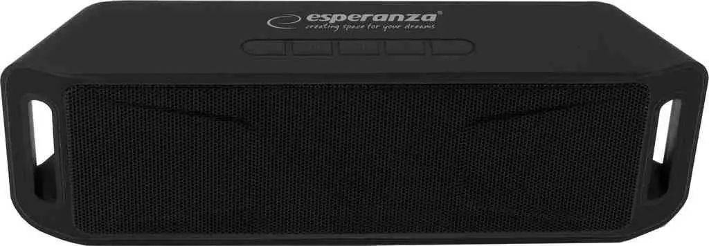 Boxă portabilă Esperanza Folk, negru