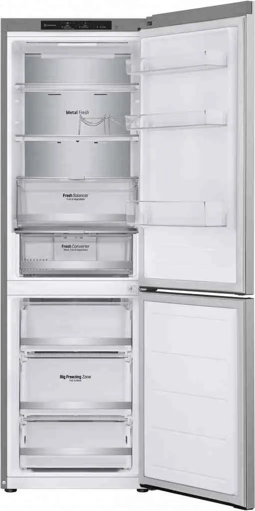 Холодильник LG GBV7180CPY, серебристый