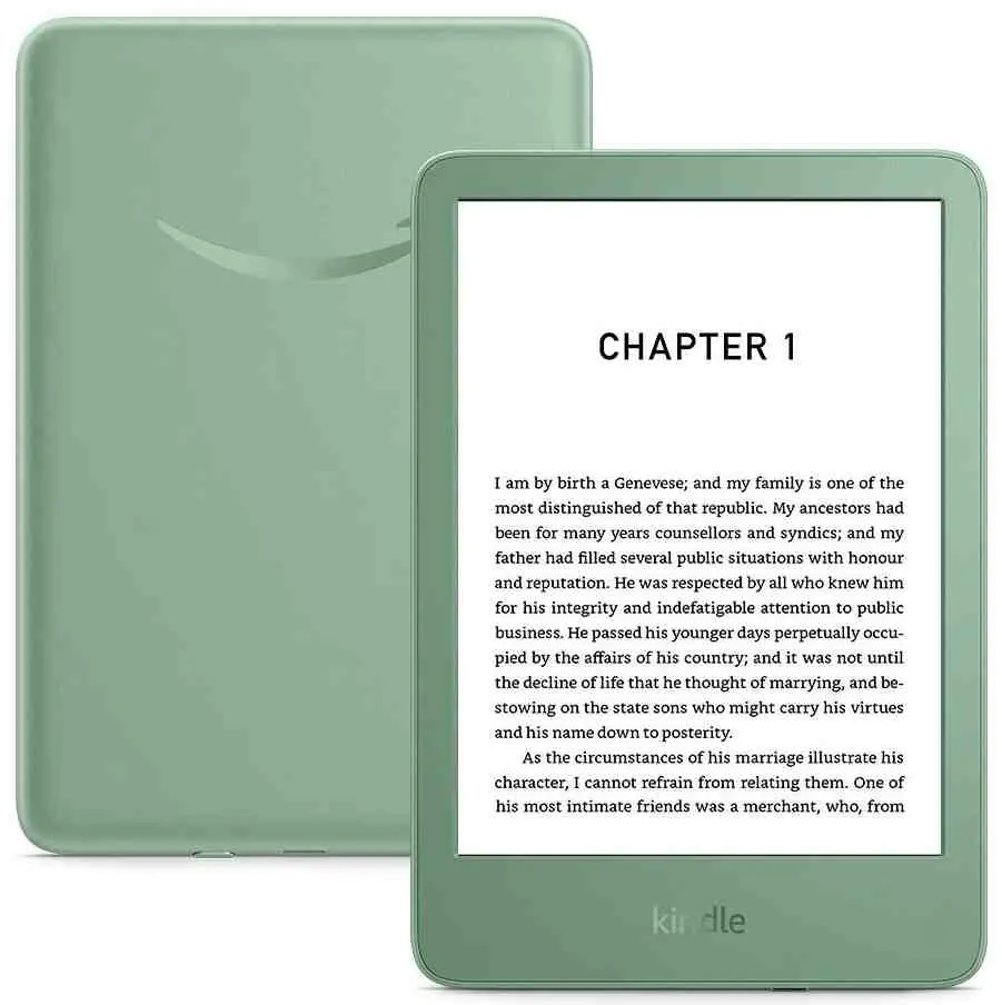 Электронная книга Amazon Kindle 11th Gen 2024 16GB, зеленый