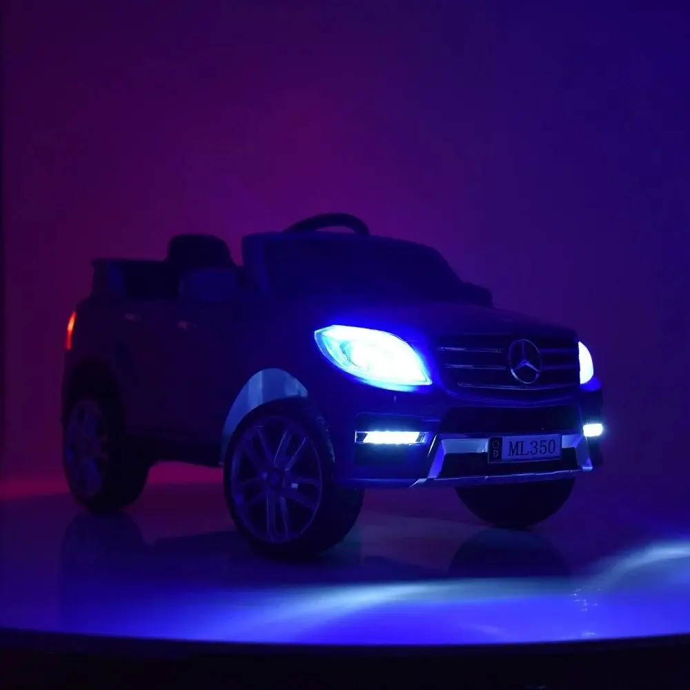 Mașină electrică FunFit Mercedes-Benz ML350, alb