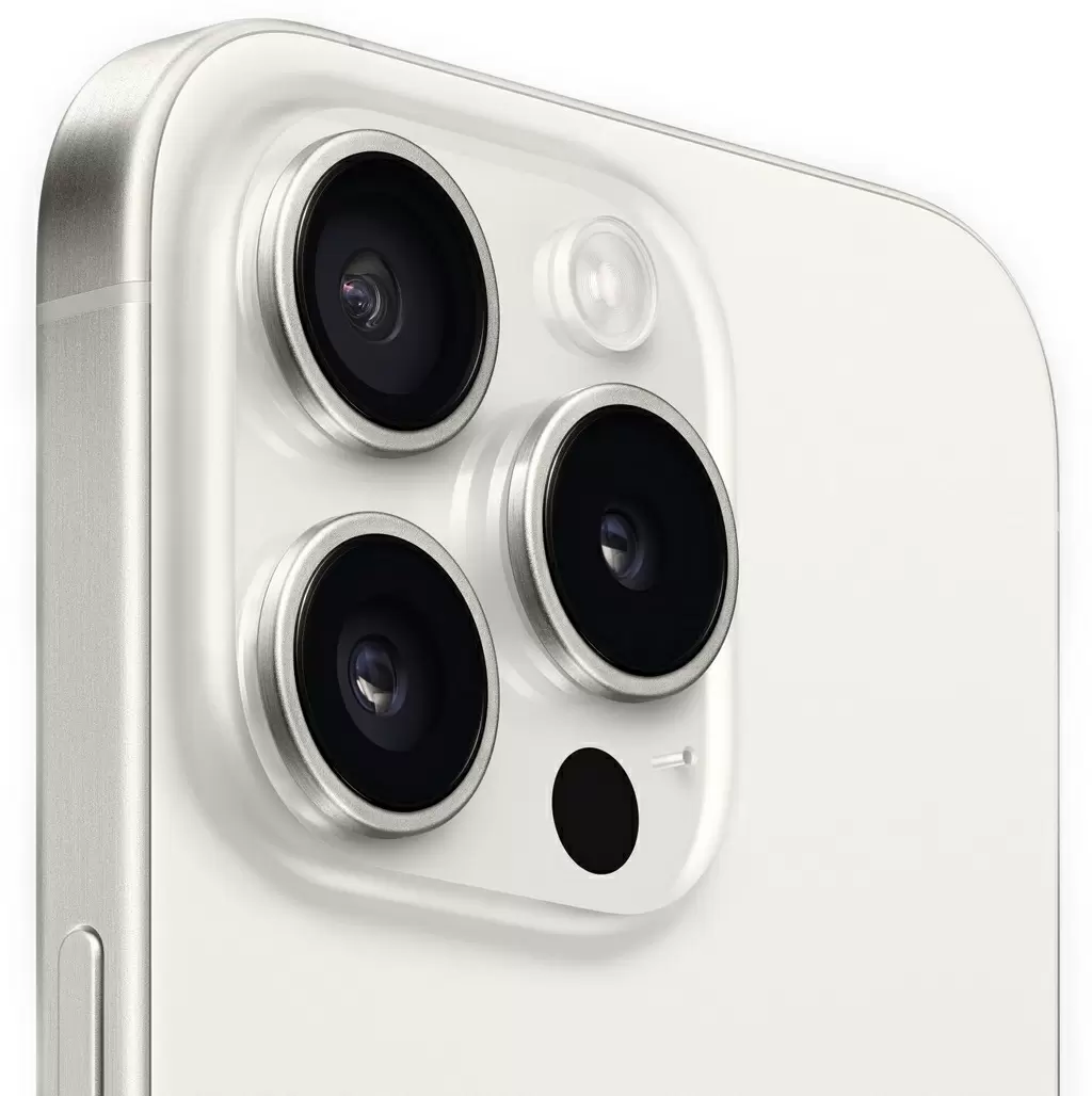 Smartphone Apple iPhone 15 Pro Max 256GB, alb