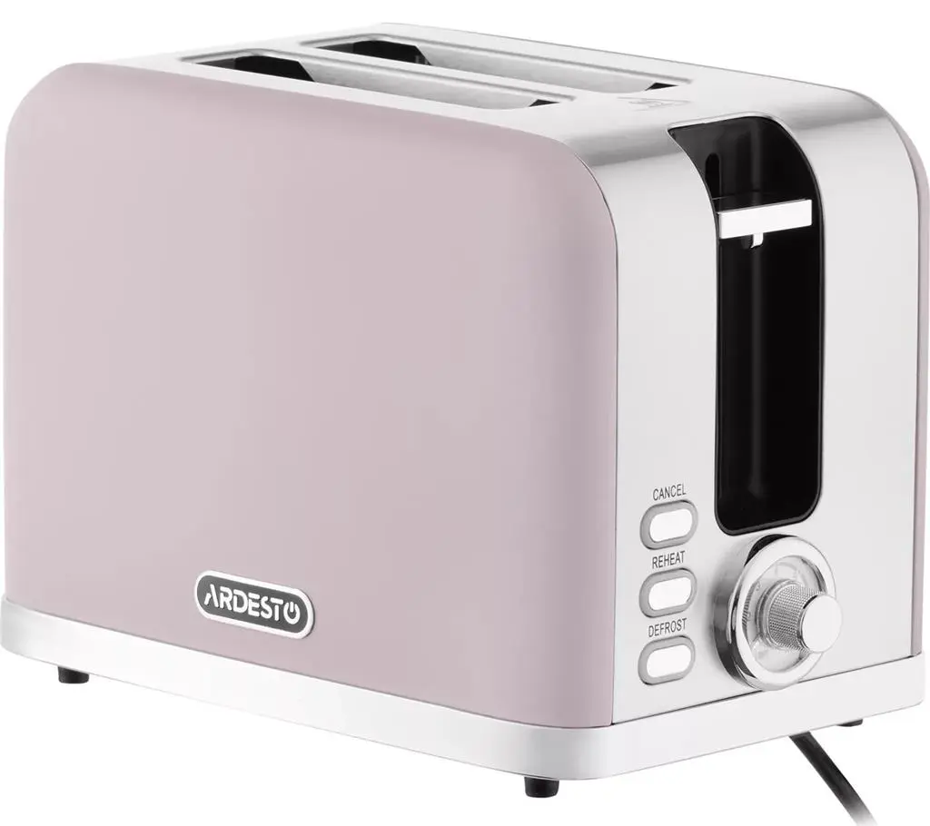 Тостер Ardesto T-F500L, розовый, розовый на tehnoparc.md Тостер Ardesto T-F500L, розовый, розовый