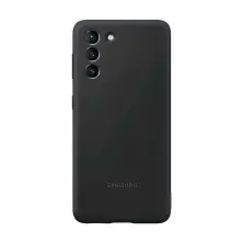 Чехол Samsung Silicone Cover Galaxy S21, черный на tehnoparc.md Чехол Samsung Silicone Cover Galaxy S21, черный