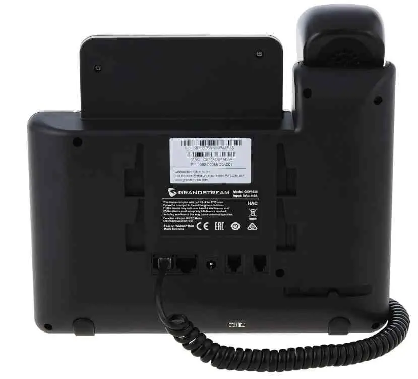 Telefon IP Grandstream GXP1630, negru