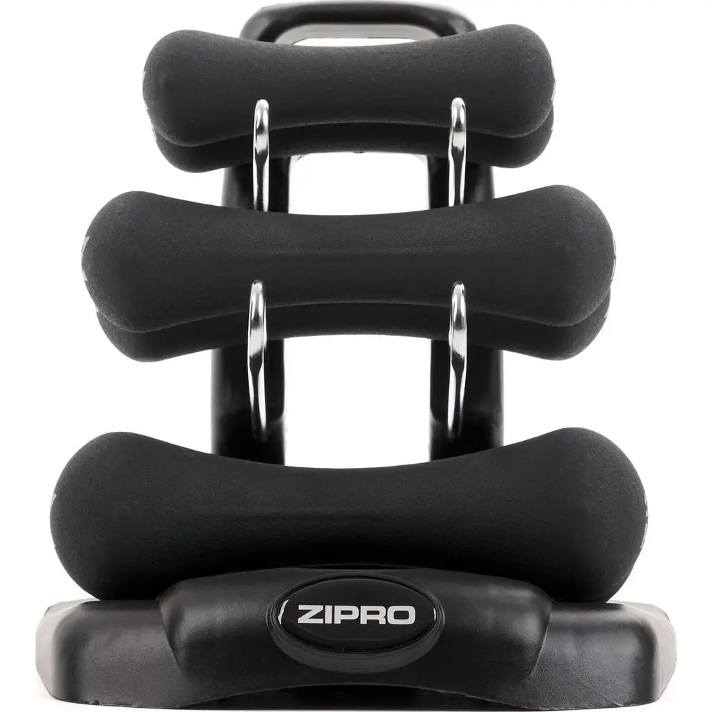 Гантель Zipro Neoprene Dumbbell Set 6kg, черный