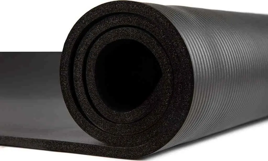 Covoraș fitness Zipro Training mat 10mm, negru