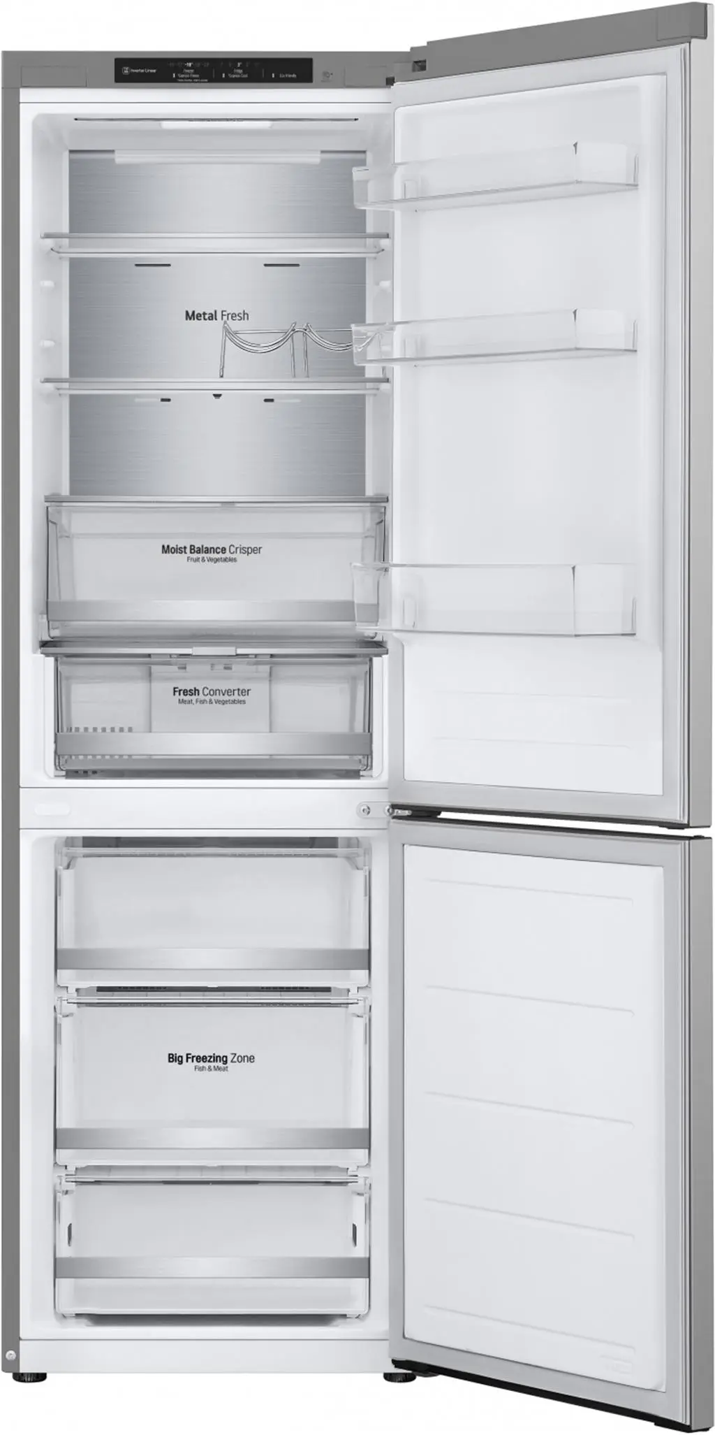 Frigider LG GBV5140DPY, argintiu