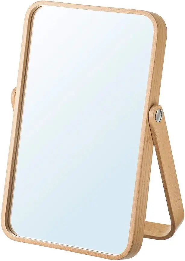 Oglindă IKEA Ikornnes 27x40cm, frasin pe tehnoparc.md Oglindă IKEA Ikornnes 27x40cm, frasin