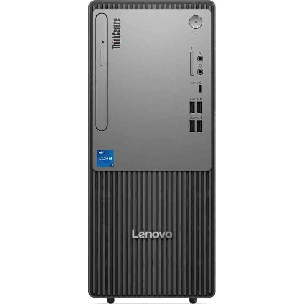 Системный блок Lenovo ThinkCentre neo 50t Gen5 Tower (Core i5-14400/8GB/512GB), черный на tehnoparc.md Системный блок Lenovo ThinkCentre neo 50t Gen5 Tower (Core i5-14400/8GB/512GB), черный