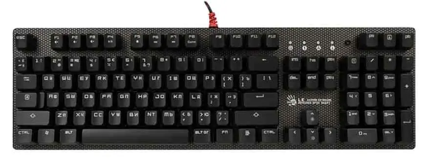 Tastatură Bloody B810R, gri