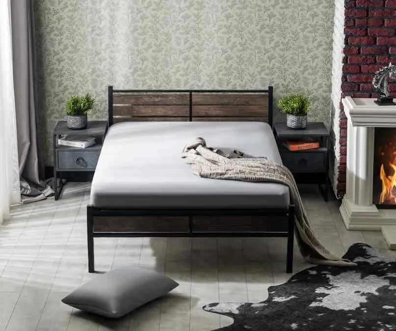 Pat Evger K-300 160x200cm, lemn negru