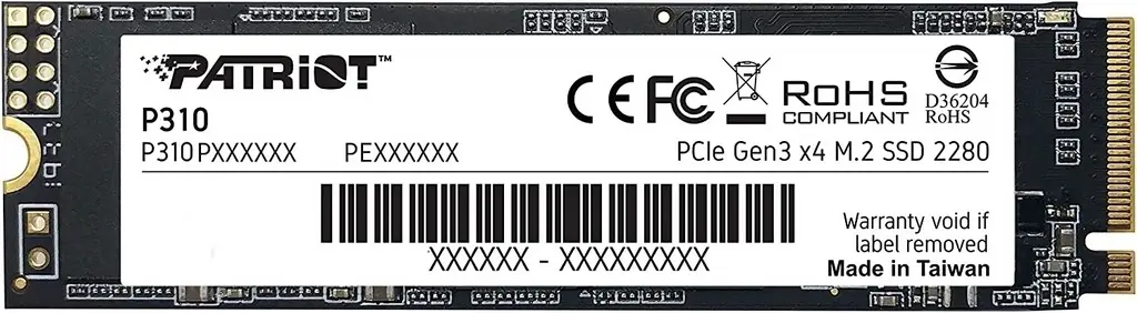 Disc rigid SSD Patriot P310 M.2 NVMe, 960GB