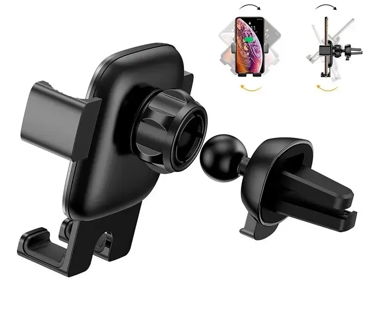 Suport auto Baseus SUYL-FK0S, argintiu/negru
