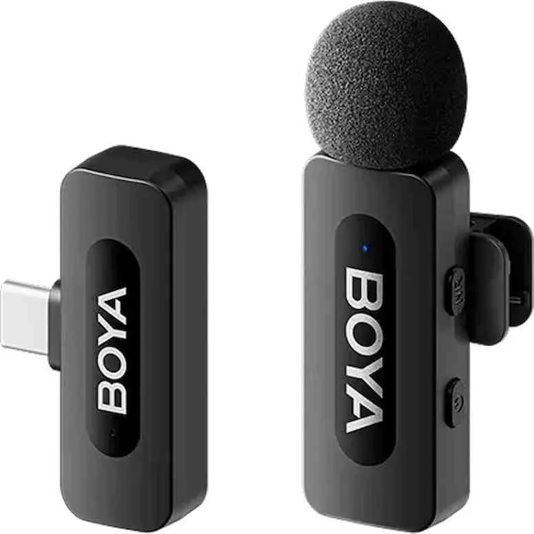 Microfon Boya BY-V10 V2.0, negru