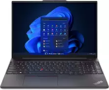 Ноутбук Lenovo ThinkPad E16 G1 (16"/WUXGA/Ryzen 7 7730U/16GB/512GB/AMD Radeon), черный