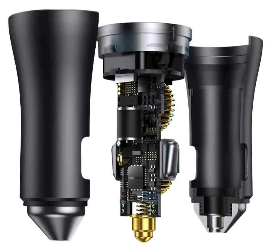 Încărcător auto Baseus CGJP000013, negru