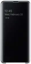 Husă de protecție Samsung Clear View Cover Galaxy S10E, negru