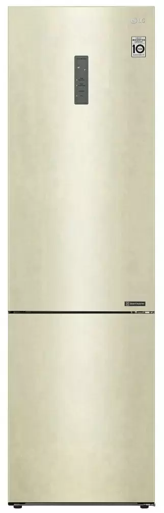 Холодильник LG GA-B509CEWL, бежевый